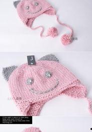 成人带耳朵帽子织法视频,跟随视频学习成人带耳朵帽子织法